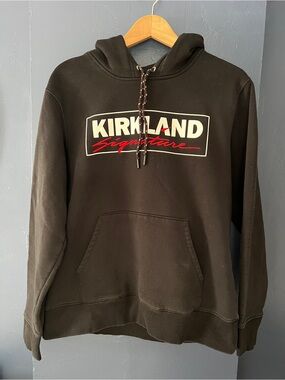 Kirkland Signature Black Hoodie Sweatshirt